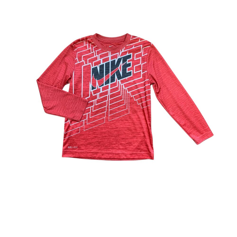 Nike Red Tech Shirt 6/7 - Picture 7 of 7